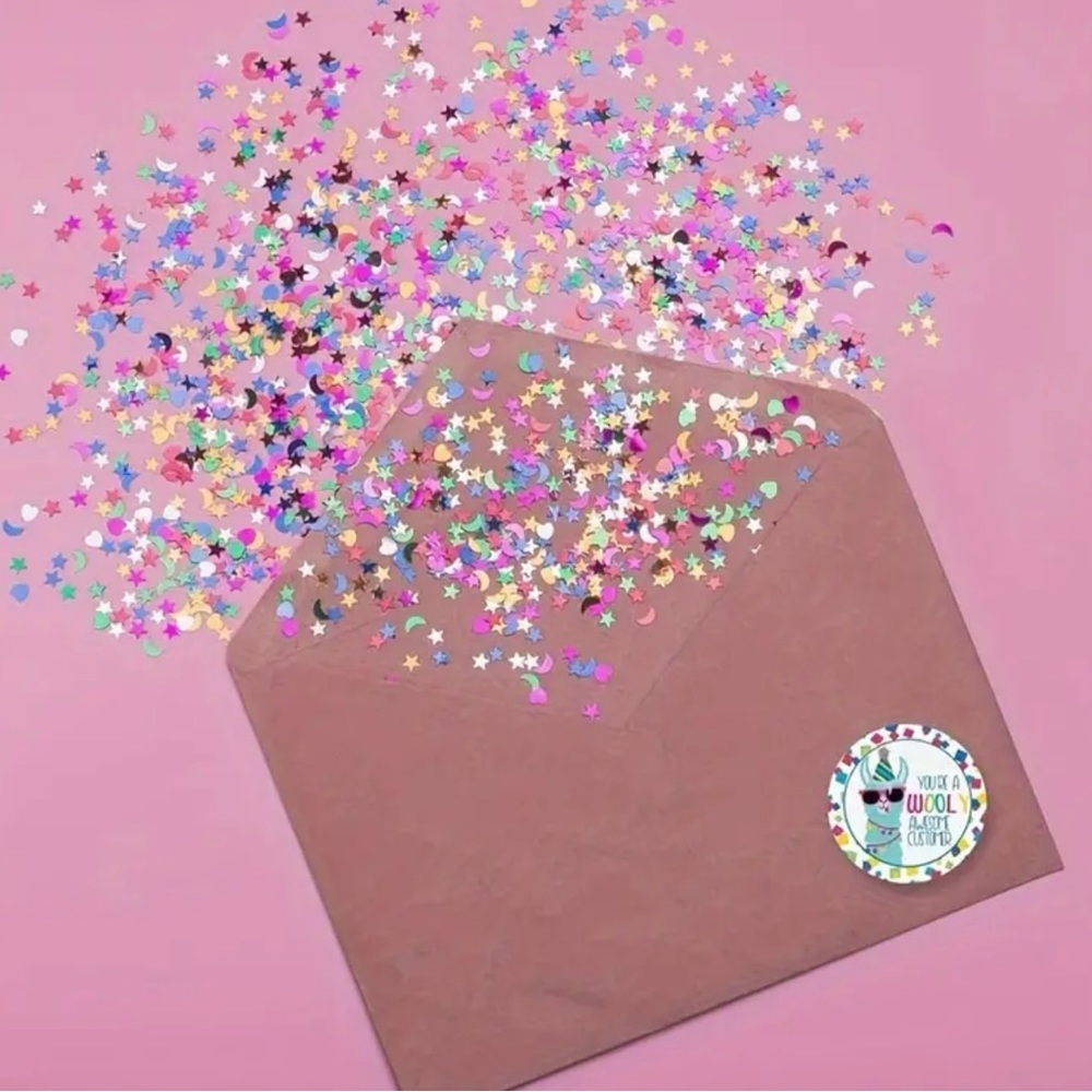 ๐ Llama ๐ฆ 500 Roll of Thank You Stickers 1.5โ x 1.5โ - Picture 3 of 6